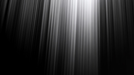Poster - Dynamic light rays creating a dramatic abstract effect in monochrome shades