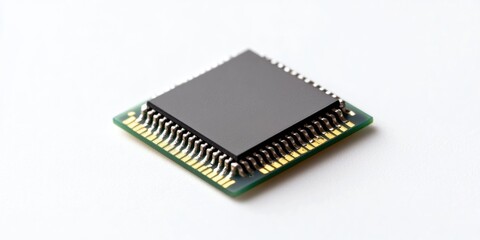 Canvas Print - Microchip close-up