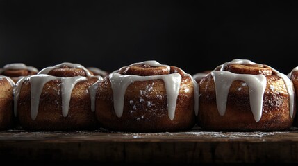 Wall Mural - Cinnamon Buns with Icing