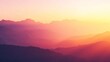 © Aris Suwanmalee - Serene mountain landscape with sunset hues.