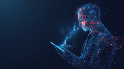 Poster - Digital transformation business strategy data analysis corporate environment technology perspective innovation impact