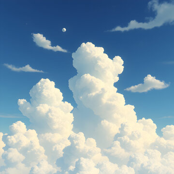 Fantasy style clouds