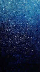 Poster - Abstract Blue Network Constellation Design