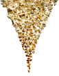 © Ralph Smith - Popcorn Cascade on White Background