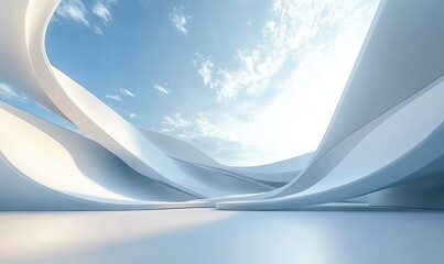Wall Mural - abstract blue background