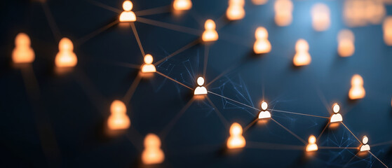 Poster - connecting individuals through digital network of partnerships and collaboration