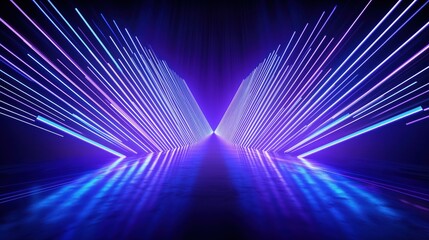 Wall Mural - abstract background with stars
