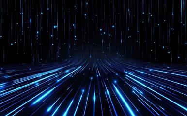 Wall Mural - abstract blue background