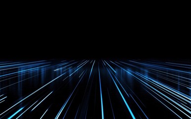 Wall Mural - abstract light trails
