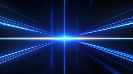Wall Mural - abstract blue background
