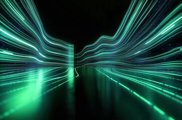 Wall Mural - abstract fractal background