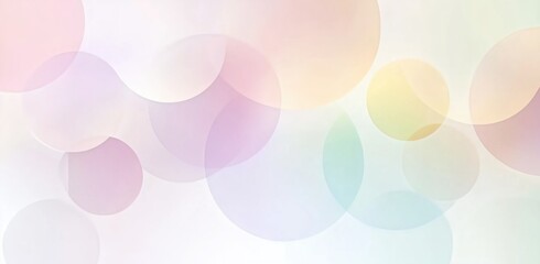 Wall Mural - abstract background with circles
