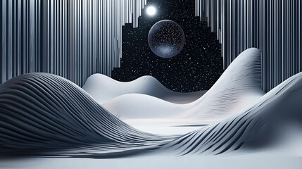 Wall Mural - background with code

