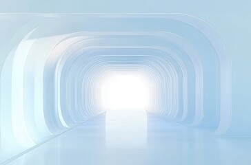 Wall Mural - light in the tunnel
