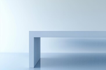 Wall Mural - empty white room