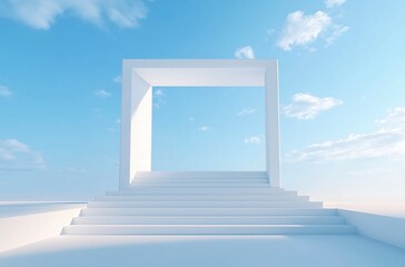 Wall Mural - door to heaven