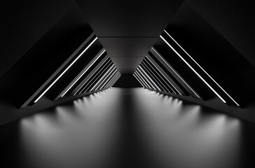Wall Mural - black and white background
