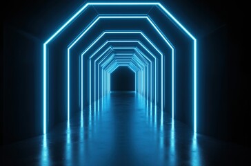 Wall Mural - light in the tunnel