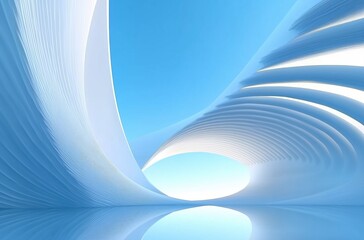 Wall Mural - abstract blue background
