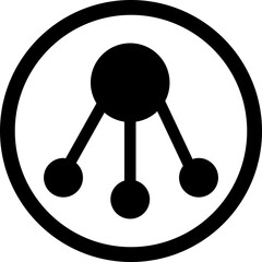 Poster - Share flat icon. Arrow symbol. Reply send forward button connection sign isolated on transparent background. Share Link Button for Social Media Silhouette. Share Link for Web Site. Send Data Sign.
