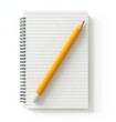© Gradient - Yellow Pencil and Paper 3D Icon