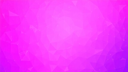 Abstract polygonal background with a vibrant gradient of pink and purple hues, featuring a soft glow effect and subtle geometric texture.