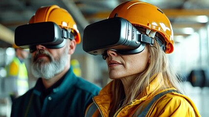 Poster - Exploring virtual environments with advanced headsets in a modern construction setting
