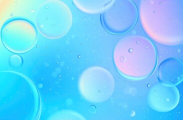 Wall Mural - bubbles in water