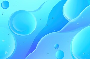 Wall Mural - background with bubbles