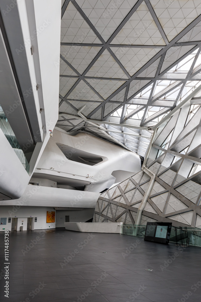 Foto de Stock Guangzhou Opera House building Grand Theatre by Zaha ...