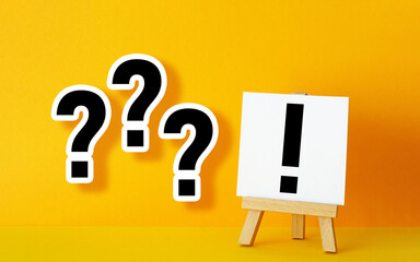 Poster - Problem solving concept and creative thinking idea. Problem and solution