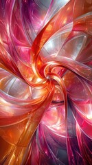 Poster - colorful swirling abstract design creates a vibrant and dynamic visual experience for viewers