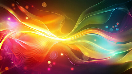 colorful, wavy line of light and dark colors. the colors are bright and vibrant, creating a sense of