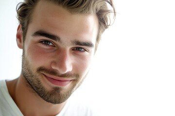 Aufkleber - Portrait of a man with a long beard, great for use in editorial or commercial contexts