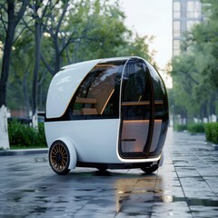 Poster - Exploring sustainable urban micromobility electric personal transport innovations for eco-friendly cities