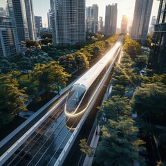 Poster - Transforming urban mobility with electric autonomous transportation and technological innovation strategies