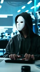 Aufkleber - Hacker Stealing Data From Computer