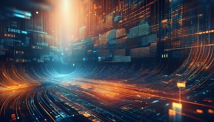 programming code abstract technology background computer network concept