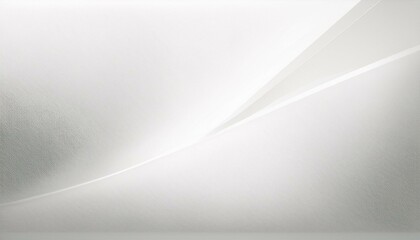 Poster - Minimal geometric white light background abstract design
