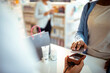 © Davor - Contactless payment at pharmacy counter