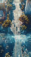 Poster - Transforming urban mobility the rise of autonomous electric vehicles in modern cities