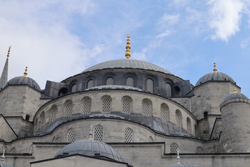 Wall Mural - Sultan Ahmet Mosque (Blue Mosque) in Istanbul, Turkey.