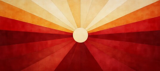 Poster - Textured Color Wheel Background Abstract Retro Vintage Design with Warm, Radiant Hues
