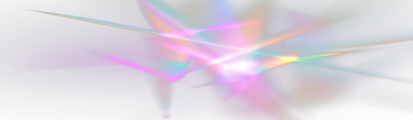 Wall Mural - png crystal rays of light, prism refraction, lens flare, crystal glass reflection effect. png prism 