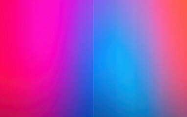 Poster - A vibrant gradient background featuring pink and blue hues for creative projects.