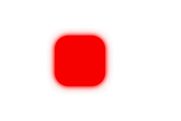 Poster - Glowing Square Button