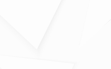 Poster - white abstract background with subtle geometric shapes
