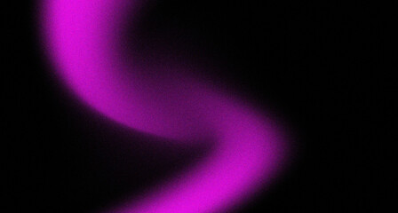 Wall Mural - black purple grainy background deep purple violet black gradient noise texture banner backdrop desig