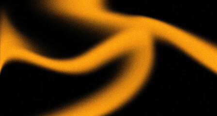 Wall Mural - yellow black grainy abstract background with copy space yellow and black gradation