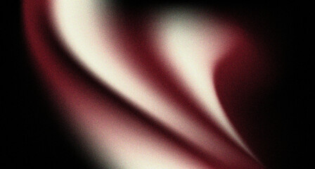 Wall Mural - grainy red white on black background white abstract noise texture banner color flow wave, poster bac